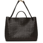 Bottega Veneta Brown Large Andiamo Bag