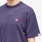 Human Made Men's Heart Badge T-Shirt in Navy