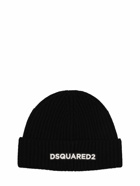 DSQUARED2 - Manchester City Ribbed Wool Blend Beanie