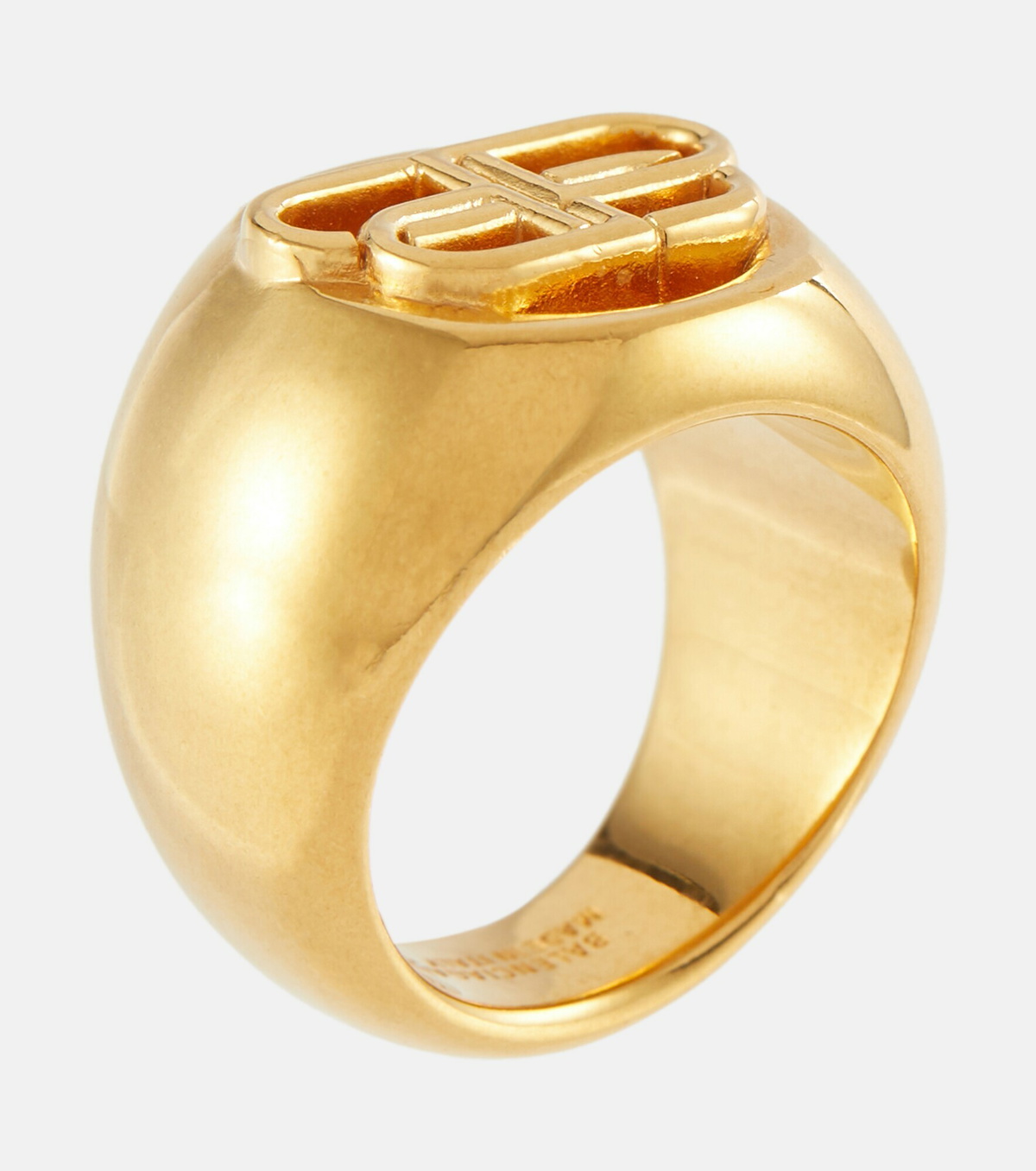 Balenciaga - BB signet ring Balenciaga