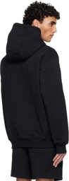 Casablanca Black Warped Logo Hoodie