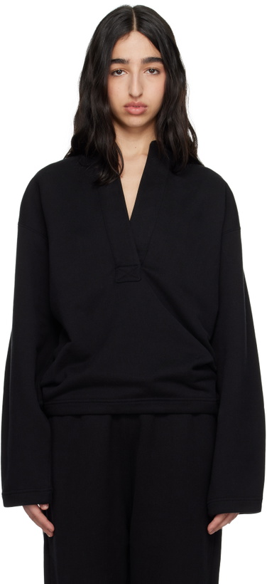 Photo: Carven Black Oversize Sweatshirt