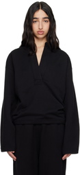 Carven Black Oversize Sweatshirt