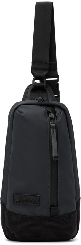 Photo: master-piece Navy Slick Backpack