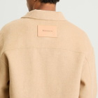 JW Anderson Men's Oversized Shirt Jacket in Clay Melange