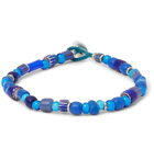 Mikia - Beaded Bracelet - Blue