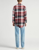 Thom Browne Mens Shirt Burgundy
