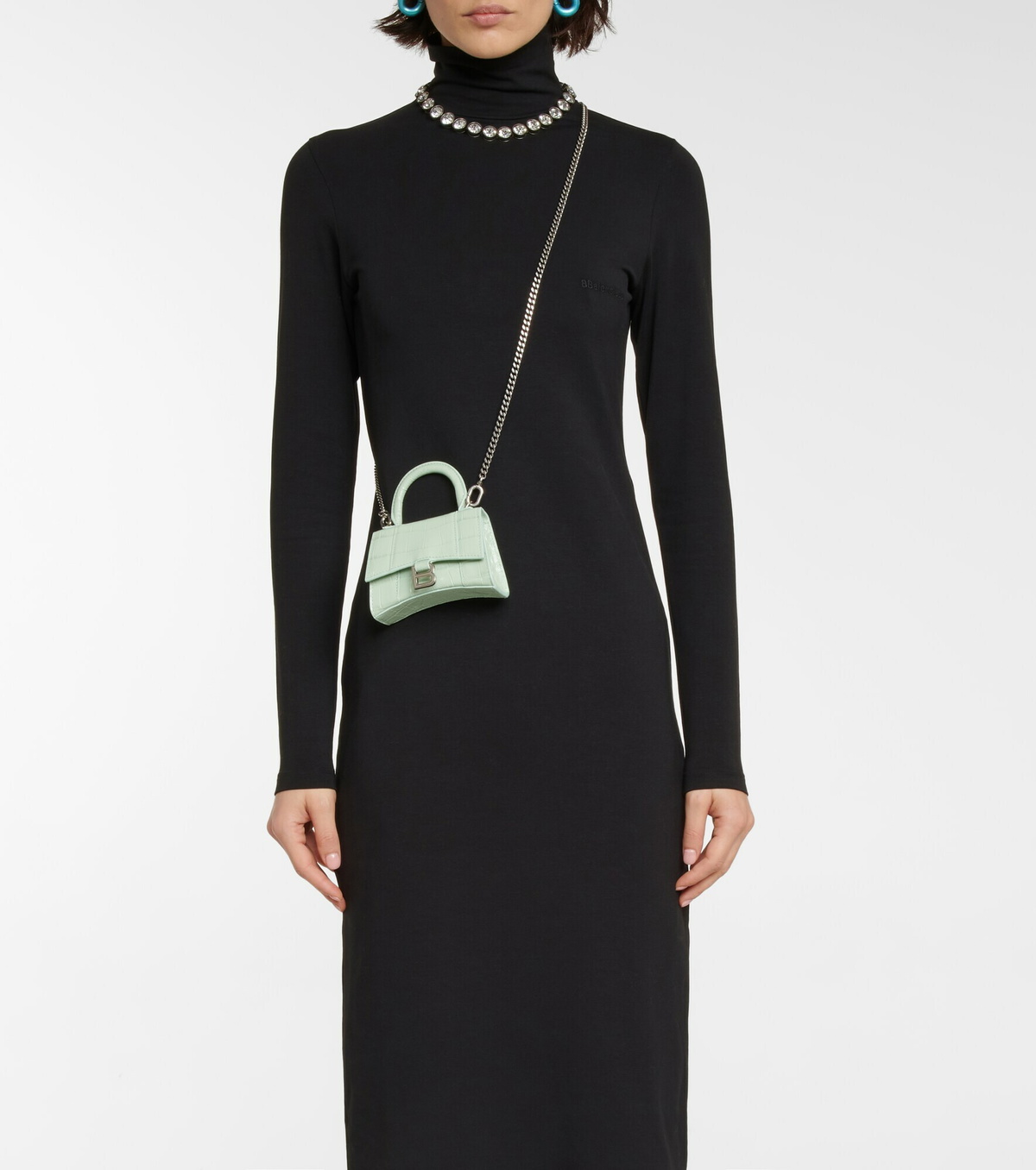 Balenciaga Hourglass Mini leather crossbody bag Balenciaga