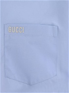 Gucci   Shirt Blue   Mens