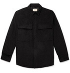 Fear of God - Oversized Faux Suede Padded Primaloft Overshirt - Black