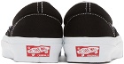 Vans Black OG Classic Slip-On Sneakers