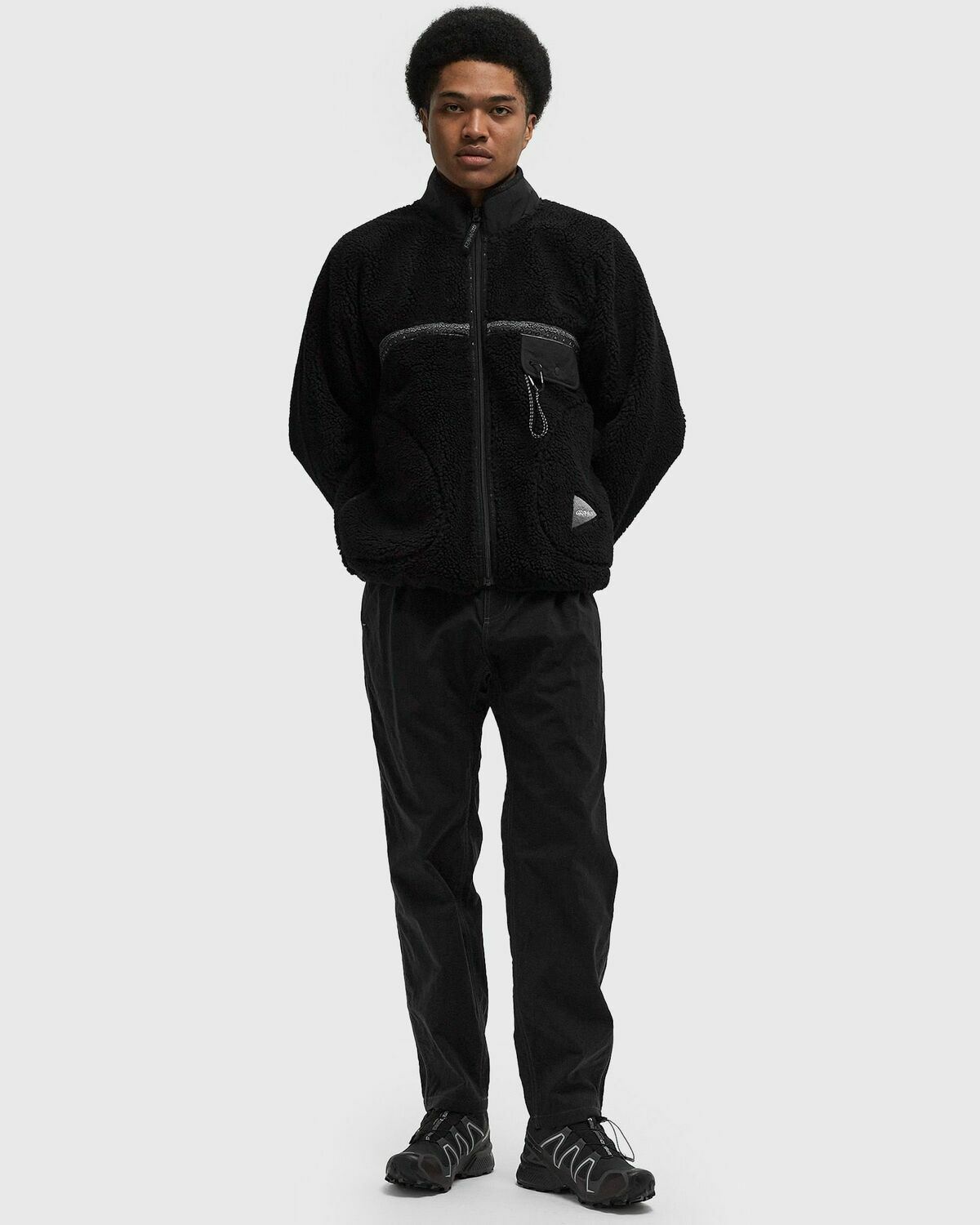 Gramicci X and wander NYLON CLIMBING PANT Black Mens Casual Pant
