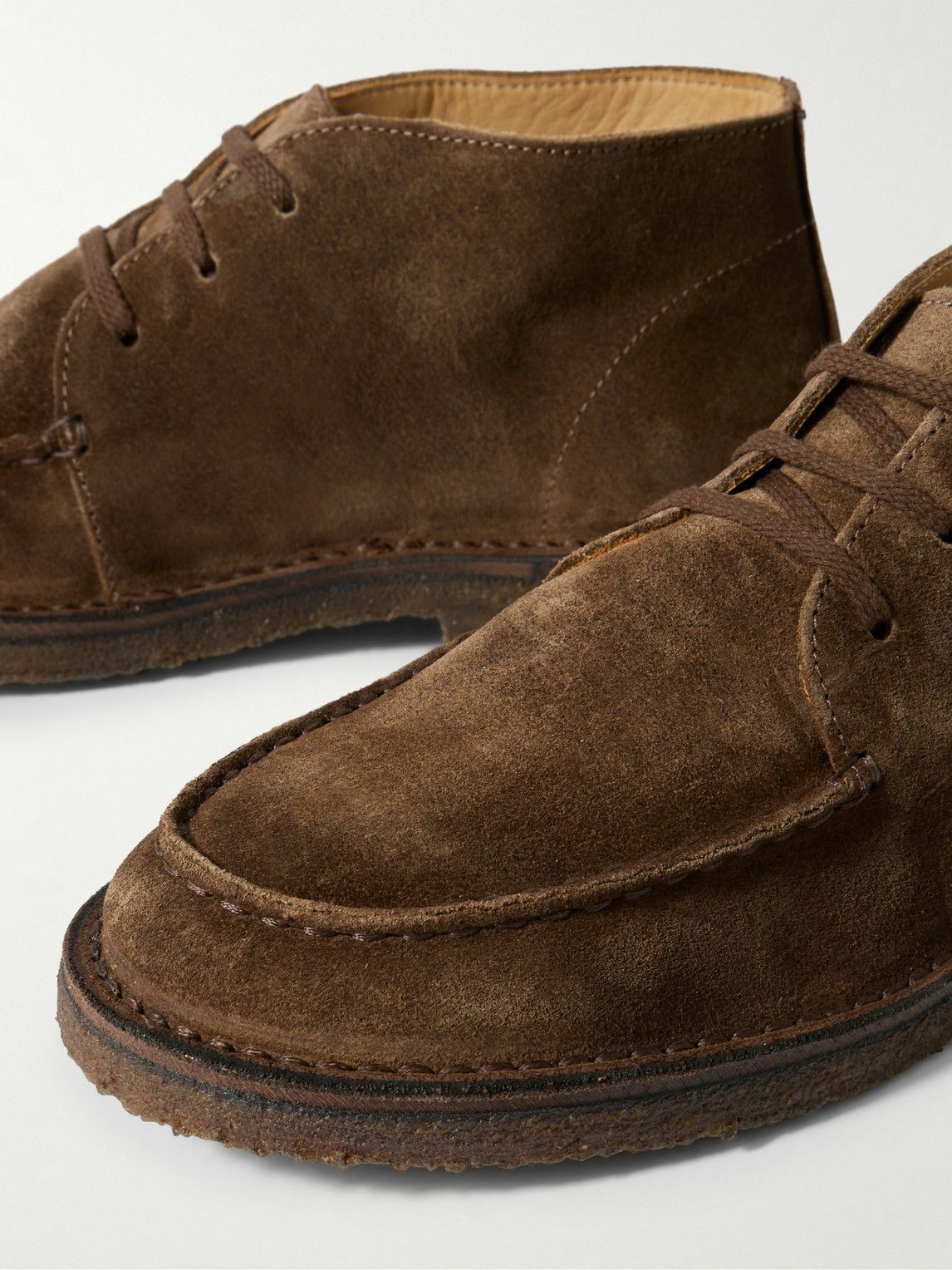 Drake's - Crosby Suede Chukka Boots - Brown