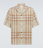 Burberry - Short-sleeved linen shirt