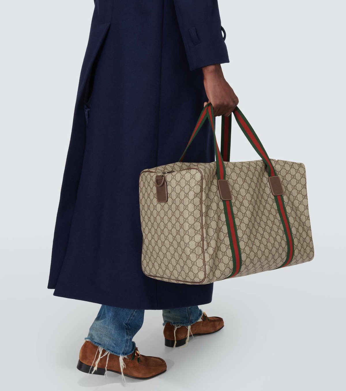 Gucci GG Large canvas duffel bag