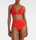 Eres Flaneuse high-rise bikini bottoms