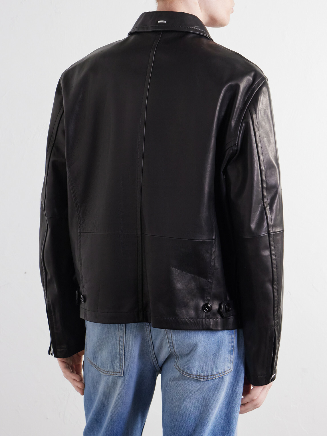 Our Legacy - Rework Leather Jacket - Black