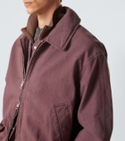 Our Legacy Command cotton and linen bomber jacket