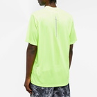 Adidas Running Men's Adidas Ultimate Knit T-Shirt in Lucid Lemon