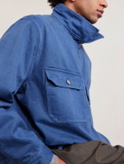 A.PRESSE - Cotton-Twill Jacket - Blue