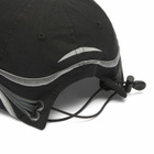 ROA Men's Pursuit 6 Panel Cap in Black 