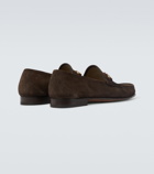 Tom Ford - suede York Chain loafers