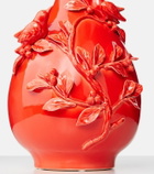 Polspotten 3D Birds porcelain vase