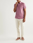 Loro Piana - Cotton-Piqué Polo Shirt - Pink