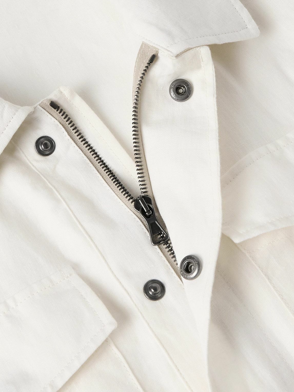 Richard James - Linen Field Jacket - White