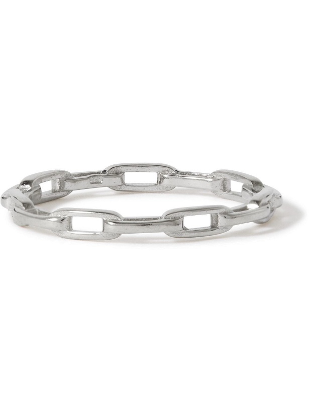 Photo: Miansai - Volt Link Sterling Silver Chain Ring - Silver