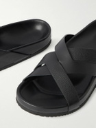 TOM FORD - Woven Leather Sandals - Black