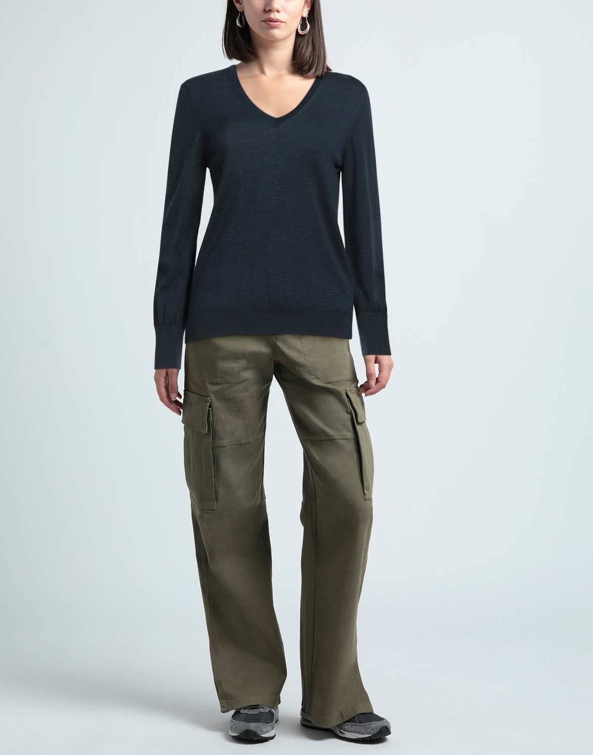 Partow Womens Sweater Midnight in Blue