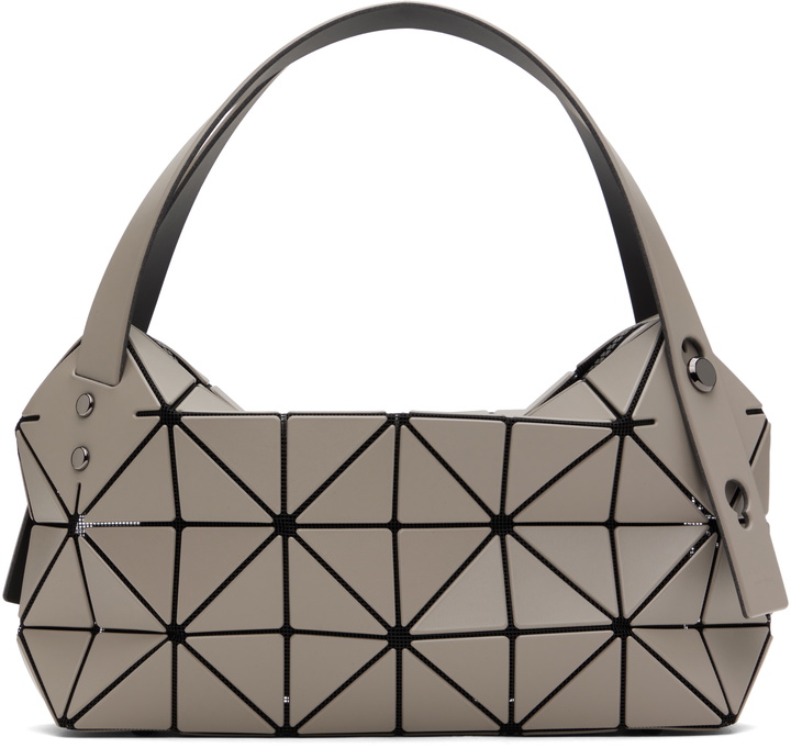 Photo: BAO BAO ISSEY MIYAKE Taupe Boston Bag