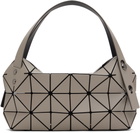 BAO BAO ISSEY MIYAKE Taupe Boston Bag
