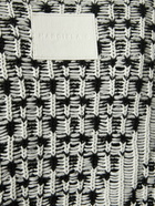 MM6 MAISON MARGIELA - Reversible Cotton Jacquard Knit Sweater