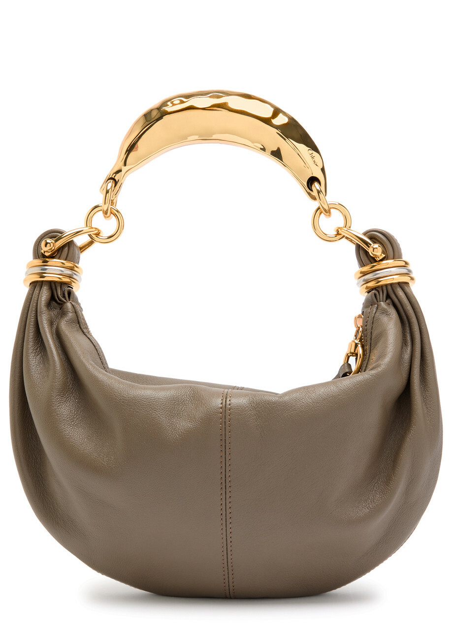 Chloe Bracelet Leather top Handle bag - Grey - One Size