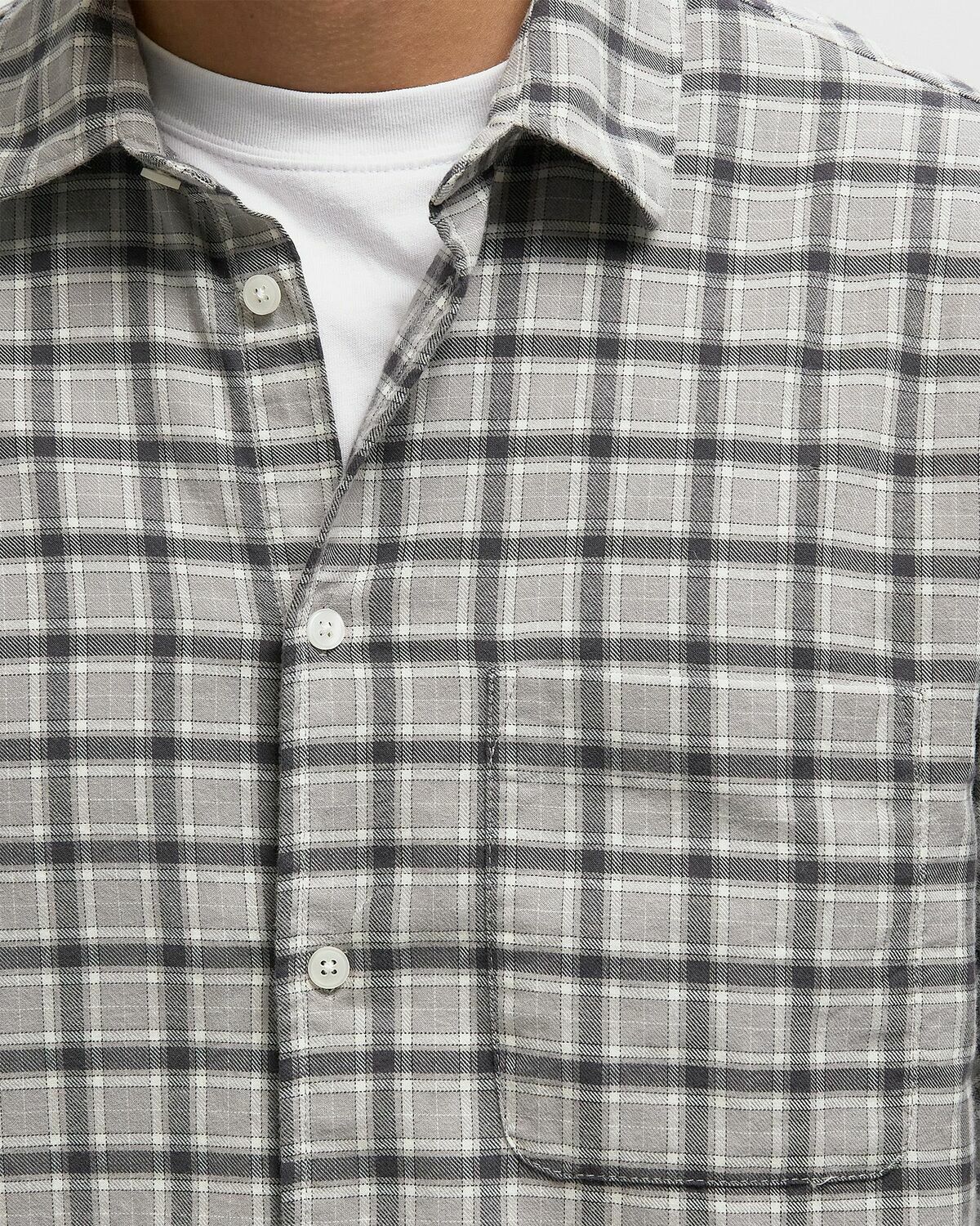 Samsøe & Samsøe SALIAM NJ SHIRT Beige Mens Shortsleefe