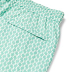 Orlebar Brown - Standard Mid-Length Printed Swim Shorts - Green