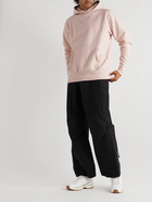 ATON - Cotton-Jersey Hoodie - Pink