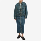 Eckhaus Latta Women's El Denim Jacket in New Blue