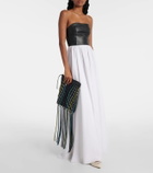 Gabriela Hearst Naila fringed leather pouch