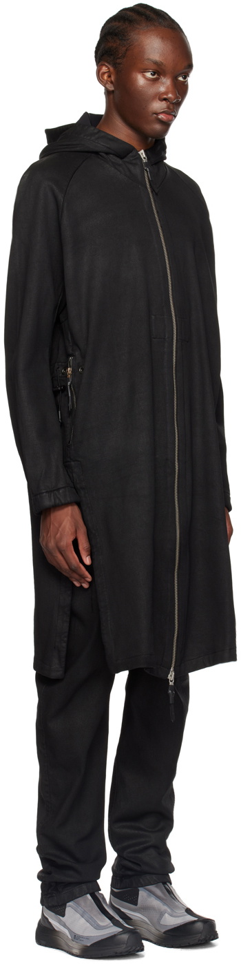 11 by Boris Bidjan Saberi Black Z4 Coat