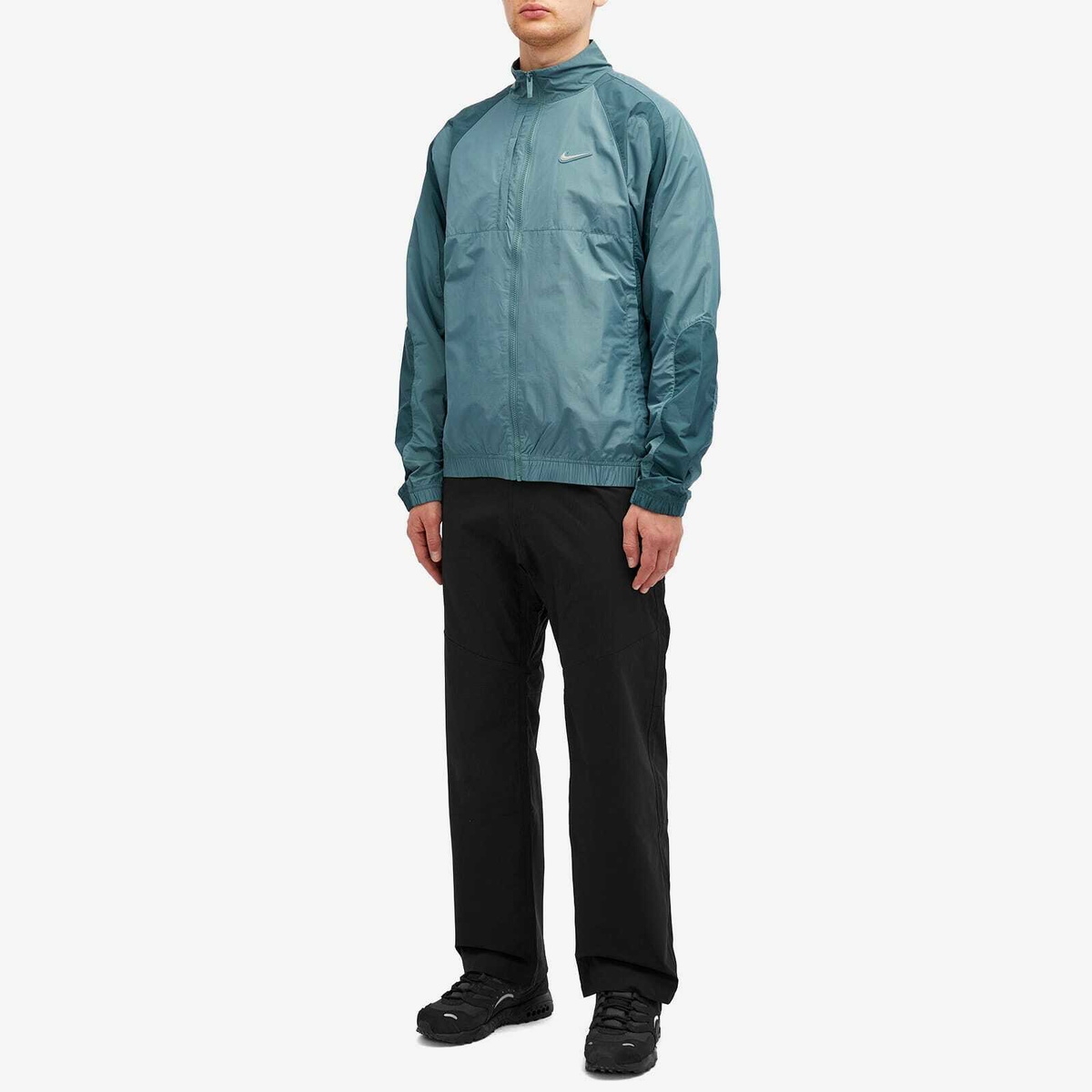 Nike Nocta Cardinal Stock Woven Track Jacket in Mineral Slate