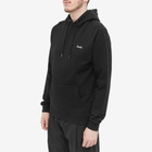 Foret Men's Deer Logo Hoody in Black