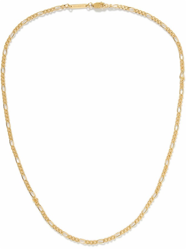 Photo: Tom Wood - Bo Slim Recycled Gold-Plated Chain Necklace