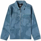 By Parra Men's Army Dreamers Corduroy Shirt Jacket in Blue Grey