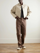 Entire Studios - Workwear Cropped Cotton-Canvas Jacket - White