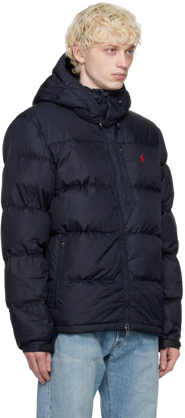 Polo Ralph Lauren Navy Water-Repellent Down Jacket Polo Ralph Lauren