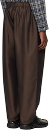 South2 West8 Brown Belted C.S. Trousers