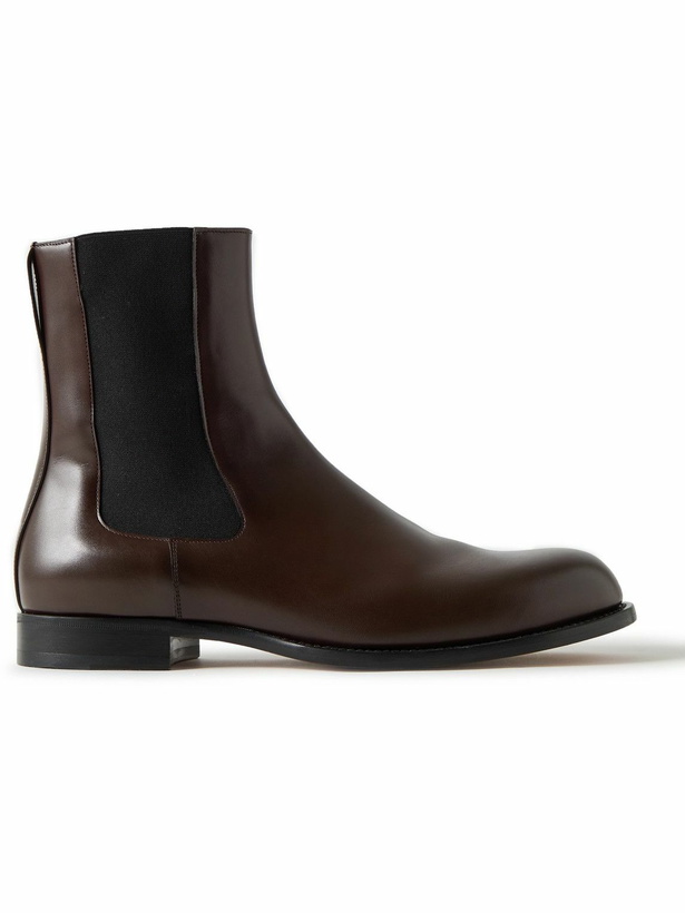 Photo: The Row - Novus Leather Chelsea Boots - Brown